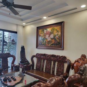 Feedback Tranh Sơn Mài Hoa Sen