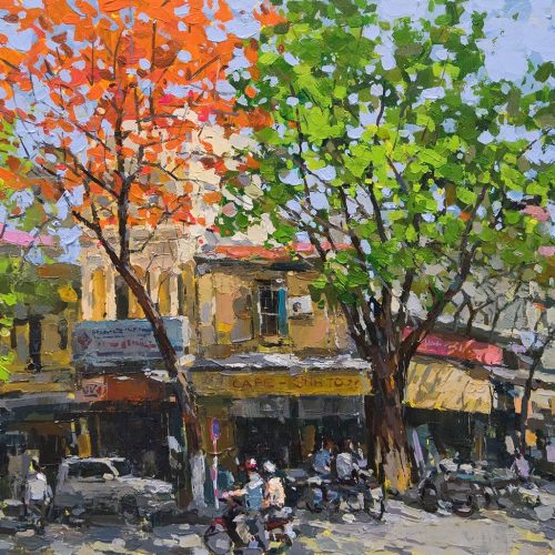 Giao Mùa II - Tranh Sơn Dầu Của Họa Sĩ Phạm Hoàng Minh