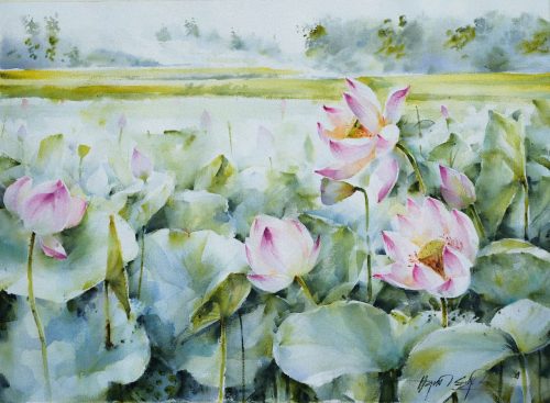 Hạ Liên Hương IV - Hoạ sĩ Đình Đức