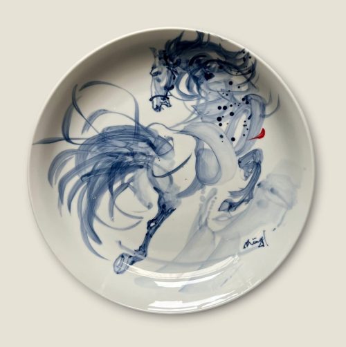 Kiêu Mã III - Quà tặng gốm nghệ thuật Nguyễn Đoan Ninh