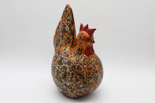 Kim Kê V - Tượng Gà Sơn Mài Của Họa Sĩ Nguyễn Tấn Phát (5)