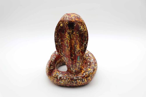 Mãnh Xà IV - Quà Tặng Tượng Sơn Mài Bởi Họa Sĩ Nguyễn Tấn Phát
