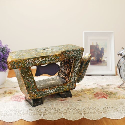 Mèo Ăn Cá X - Quà Tặng Tượng Mèo Sơn Mài của Họa Sĩ Nguyễn Tấn Phát