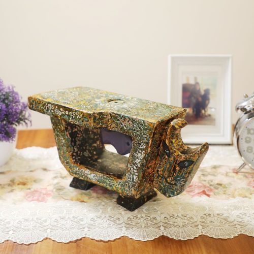Mèo Ăn Cá X - Quà Tặng Tượng Mèo Sơn Mài của Họa Sĩ Nguyễn Tấn Phát