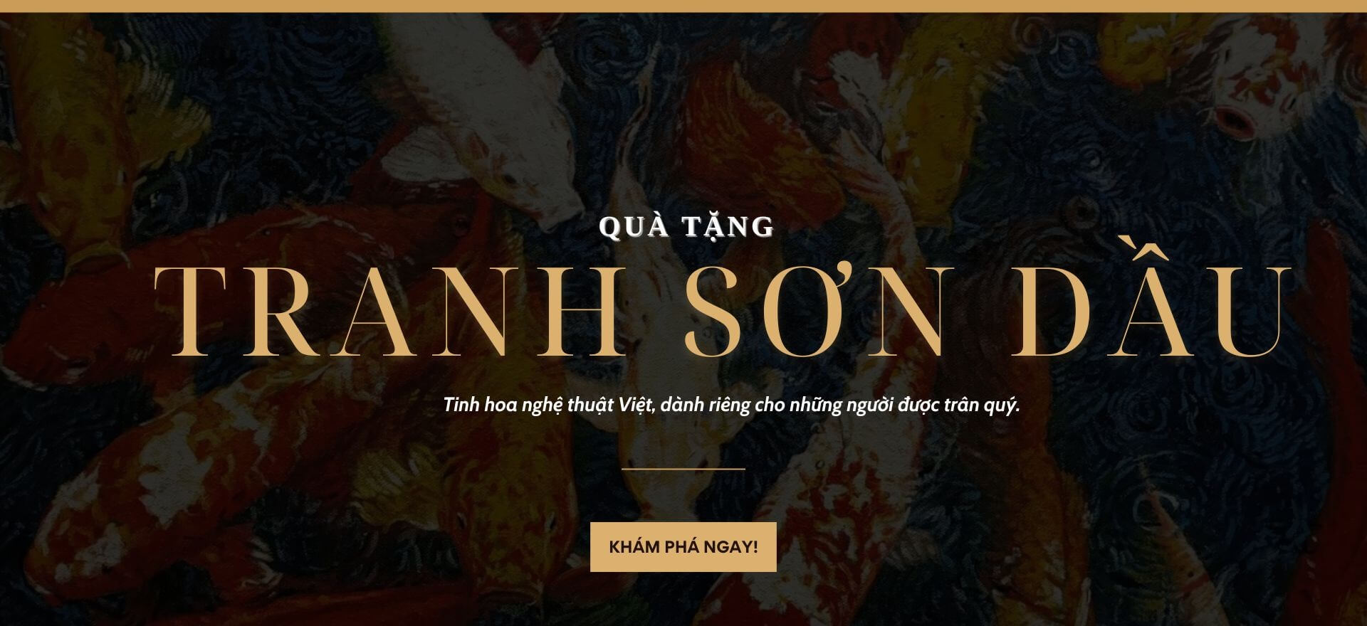 Qùa Tặng Tranh Sơn Dầu