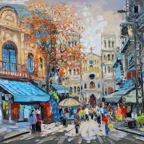 Quà Tặng Tranh Sơn Dầu