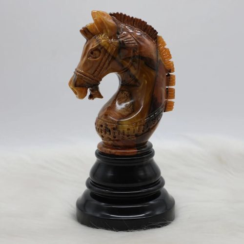 Quân Mã Trang Trí Siêu Lớn Keo Resin & Gỗ (2)