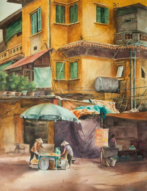 Sắp Hàng - Hoạ sĩ Đức Tiến