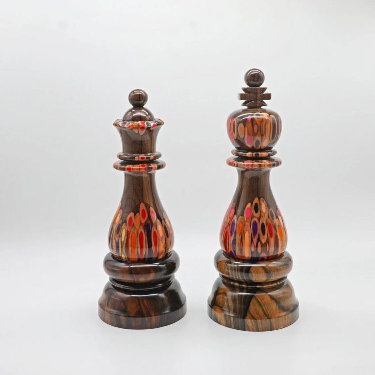 Set 2 Quân Cờ Vua & Hậu – Deluxe Serial victoria