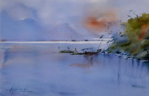 Tĩnh Lặng - Hoạ sĩ Đình Đức 