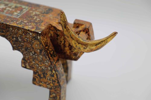 Tứ Trụ Ngưu II - Quà Tặng Tượng Sơn Mài Bởi Họa Sĩ Nguyễn Tấn Phát