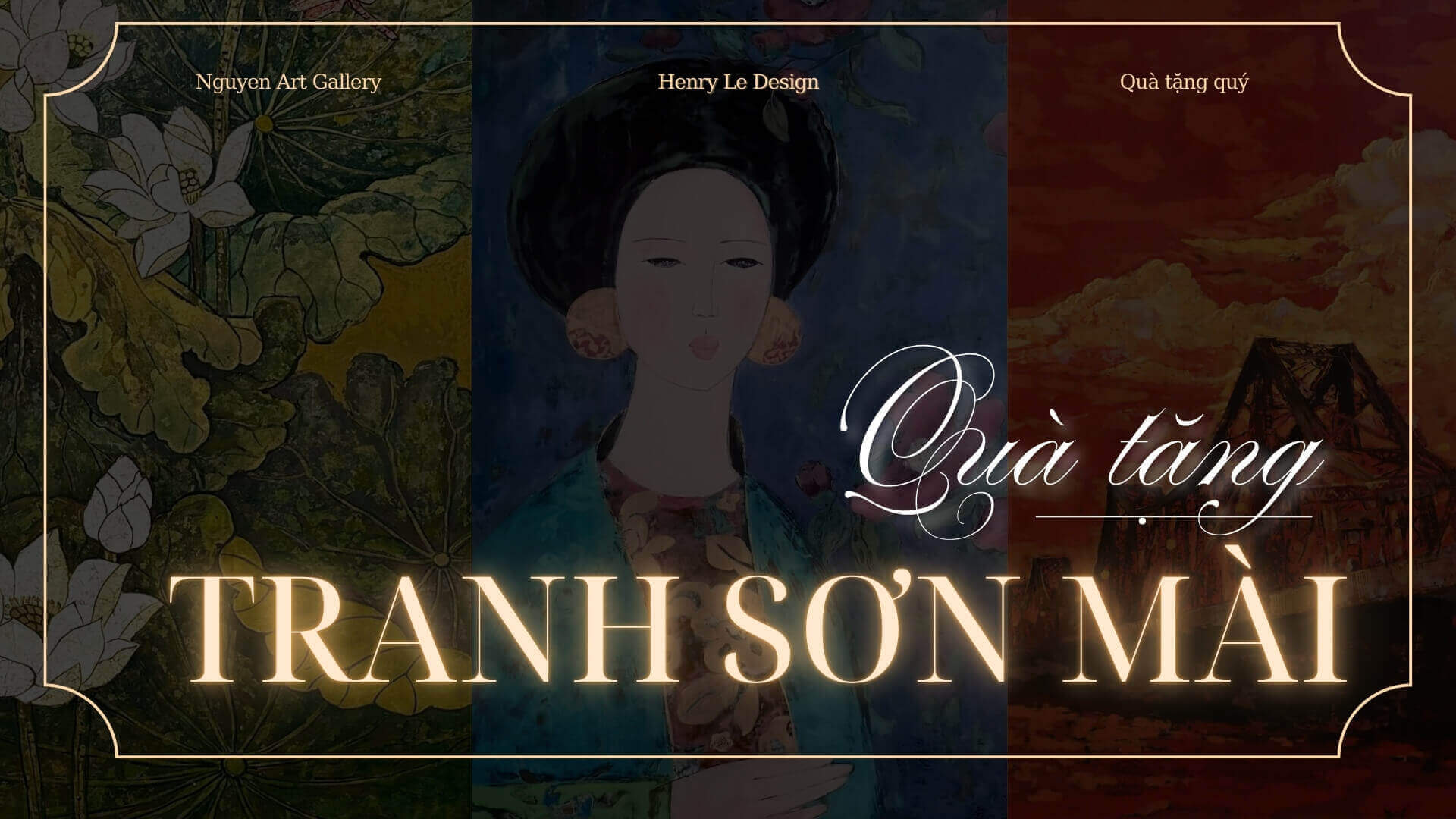 Vietnamese Lacquer Painting Gifts