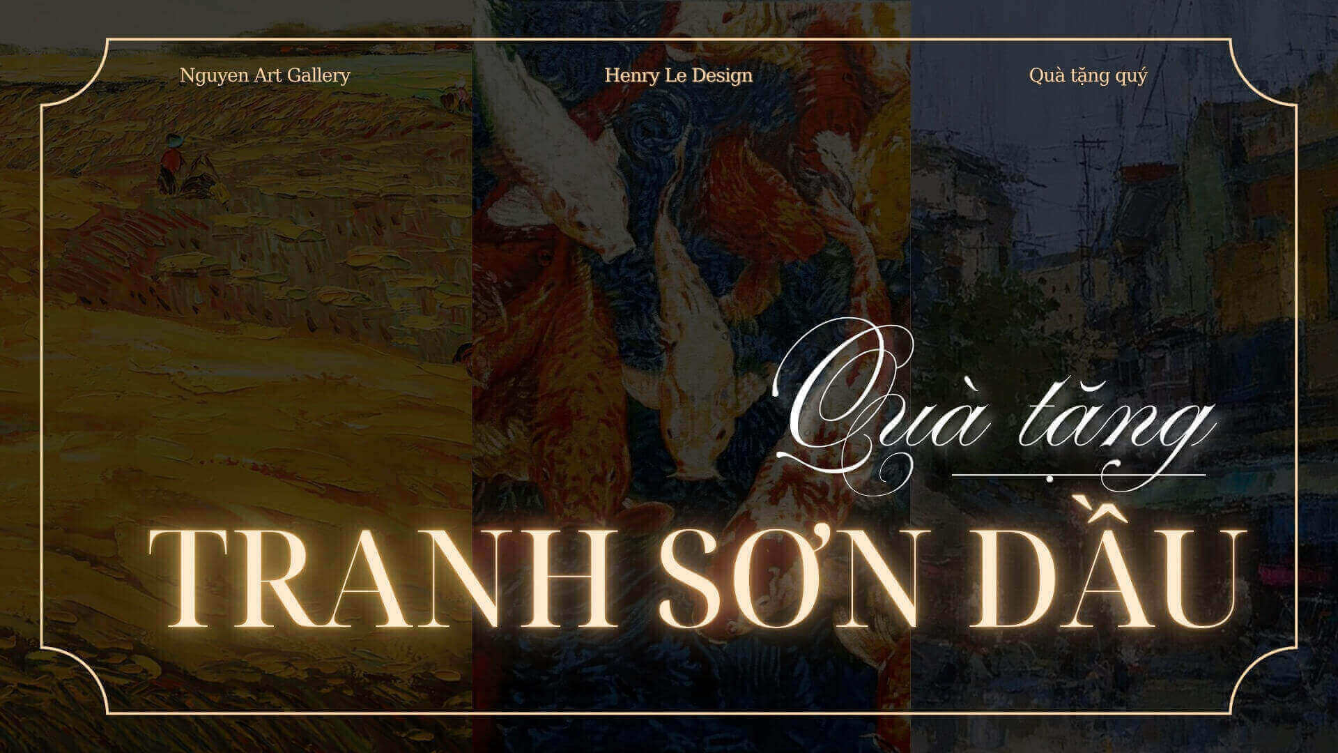 Vietnamese Oil Painting Gifts