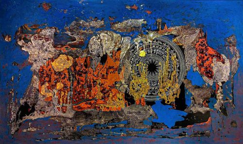 Vinh Quy - Tranh Sơn Mài của Họa Sĩ Nguyễn Văn Nghĩa