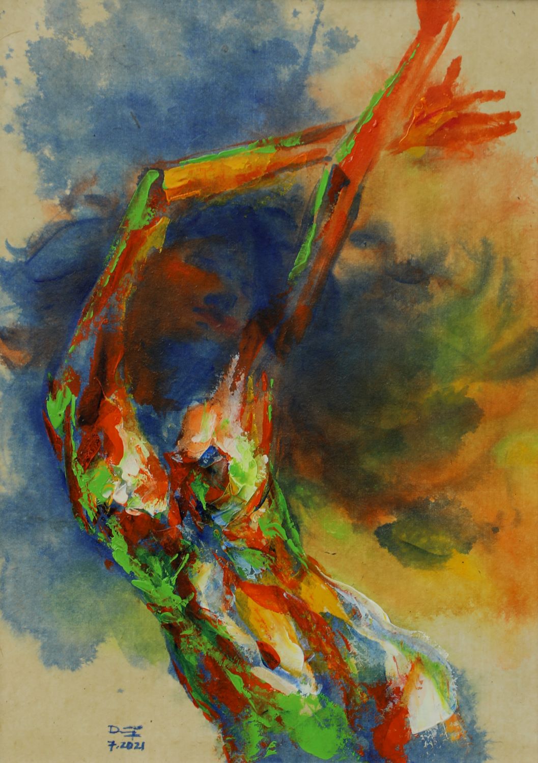 Vũ Điệu I - Tranh Sơn Dầu Cao Cấp Của Họa Sĩ Mai Huy Dũng Vũ Điệu I - Tranh Sơn Dầu Cao Cấp Của Họa Sĩ Mai Huy Dũng