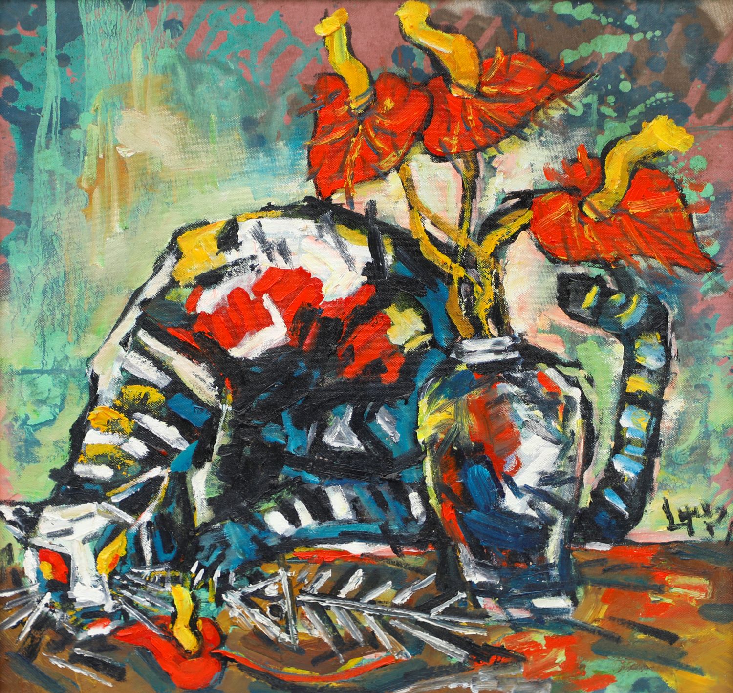 Xuân An II - Quà Tặng Tranh Sơn Dầu của Họa Sĩ Lê Ngọc Ly Xuân An II - Quà Tặng Tranh Sơn Dầu của Họa Sĩ Lê Ngọc Ly