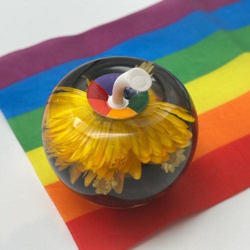 Táo Resin hoa cúc