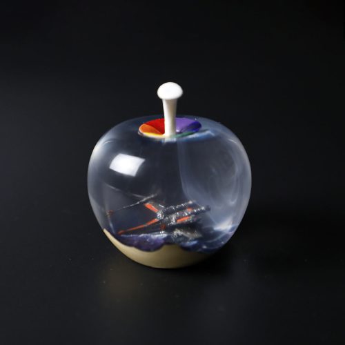 Táo Resin vũ trụ cam