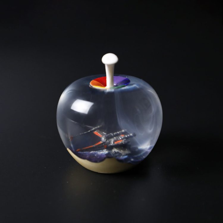 Táo Resin vũ trụ cam