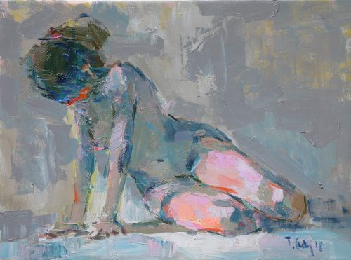 Khỏa Thân 29 - Tranh Sơn Dầu Hiện Đại Của Họa Sĩ Danh Cường